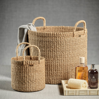 product image for lucena round abaca basket by zodax ncx 3021 2 44