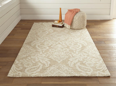 product image for Natal Hand Tufted Tan and Ivory Rug by BD Fine Roomscene Image 1 48