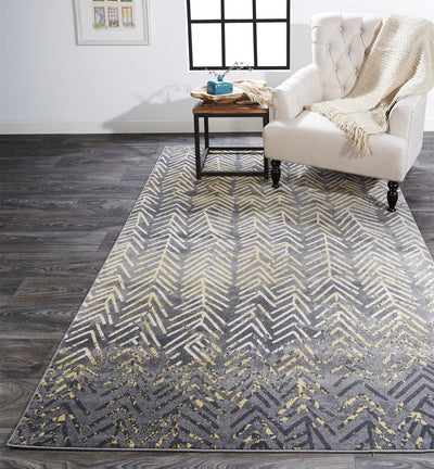 product image for Milania Gray Rug by BD Fine Roomscene Image 1 14