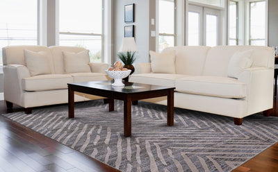 product image for Vanhorn Stormy and Opal Gray Rug by BD Fine Roomscene Image 1 69