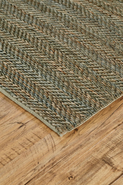 product image for Knox Hand Woven Green and Tan Rug by BD Fine Corner Image 1 67