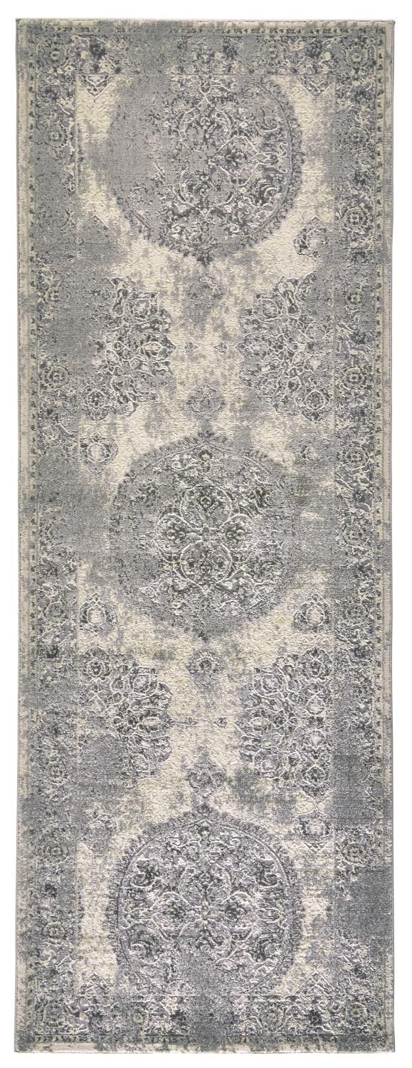 media image for Plaza Gray and Beige Rug by BD Fine Flatshot Image 1 229