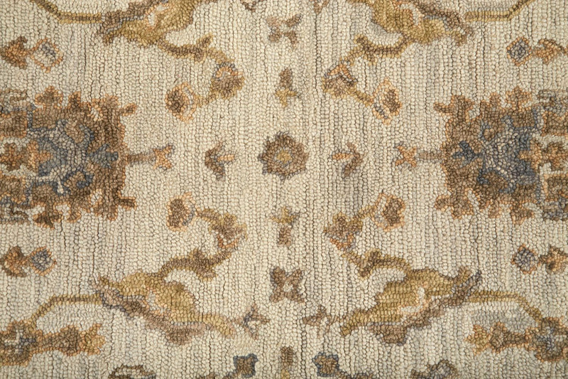 media image for Mansfield Ivory and Gold Rug by BD Fine Texture Image 1 255