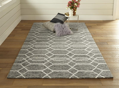 product image for Natal Hand Tufted Gray Rug by BD Fine Roomscene Image 1 45