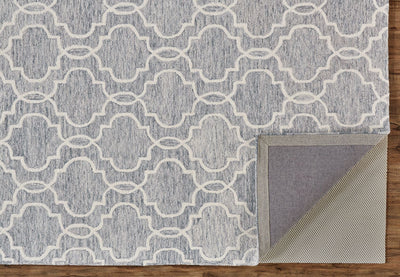 product image for Natal Hand Tufted Gray and Ivory Rug by BD Fine Fold Image 1 41