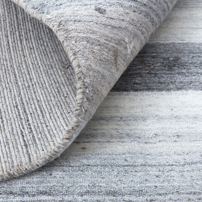 product image for Yurie Hand Knotted Dark and Opal Gray Rug by BD Fine Roll Image 1 93