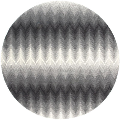 product image for Milania Gray and White Rug by BD Fine Flatshot Image 1 21