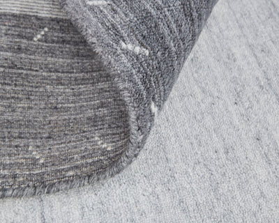 product image for Yurie Hand Knotted Light Gray and Denim Blue Rug by BD Fine Roll Image 1 89