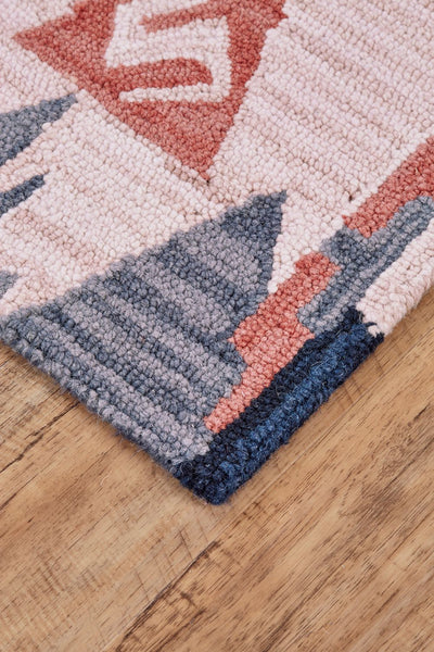 product image for Fariza Hand Tufted Pink and Blue Rug by BD Fine Corner Image 1 39