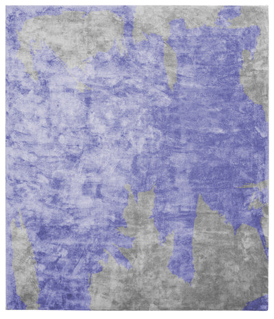 product image of Action Caccia Hand Knotted Rug in Purple design by Second Studio - BURKE DECOR 53