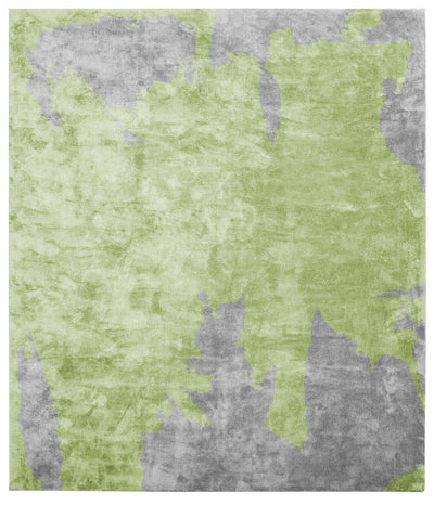 product image of Action Caccia Hand Knotted Rug in Green design by Second Studio - BURKE DECOR 570