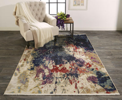 product image for Tessina Blue and Purple Rug by BD Fine Roomscene Image 1 84