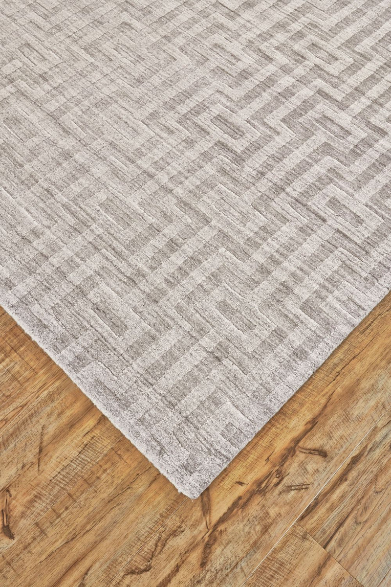 media image for Savona Hand Woven Light Silver Gray Rug by BD Fine Corner Image 1 253