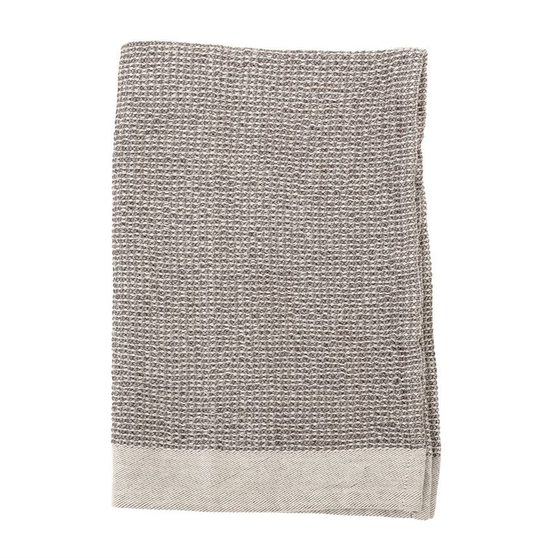 media image for Set of 2 Cotton Waffle Weave Kitchen Towels in Grey 226