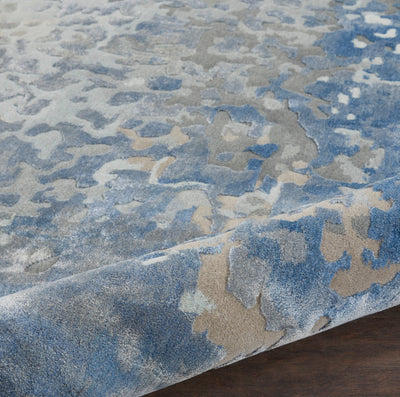 product image for Nourison Home Prismatic Denim Modern Rug By Nourison Nsn 099446471161 4 42