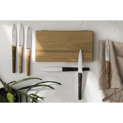 product image for Mirage Les Essences Gift Box of 6 Table Steak Knives by Degrenne Paris 68