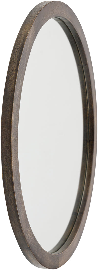 product image for Atticus ATU-001 Round Mirror in Natural by Surya 34