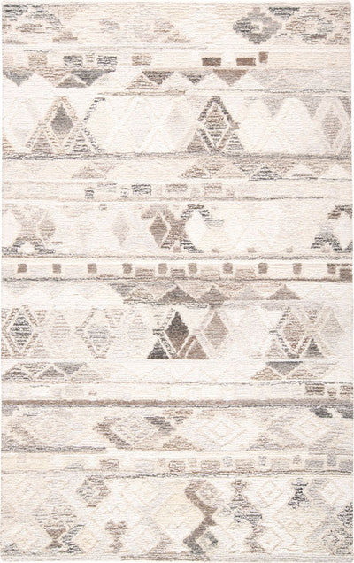 product image of Palatez Hand Tufted Ivory and Brown Rug by BD Fine Flatshot Image 1 597