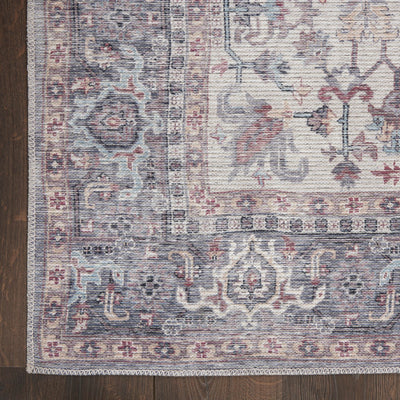 product image for Nicole Curtis Machine Washable Series Grey Vintage Rug By Nicole Curtis Nsn 099446164674 3 12