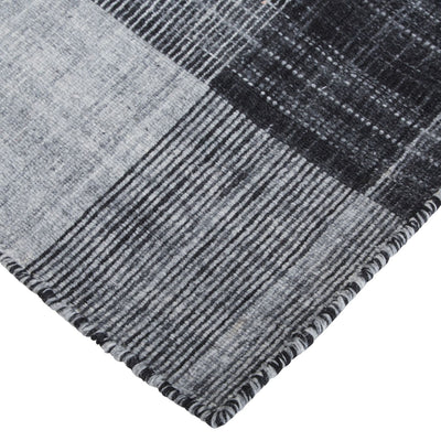 product image for Moya Flatweave Black and Gray Rug by BD Fine Corner Image 1 48
