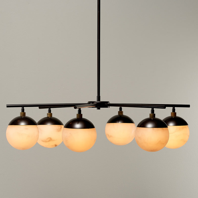 media image for metro 6 light chandelier by bd lifestyle 5metr6 chob 3 231