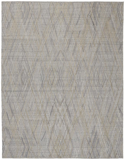 product image for Huntley Hand Woven Gray and Taupe Rug by BD Fine Flatshot Image 1 97