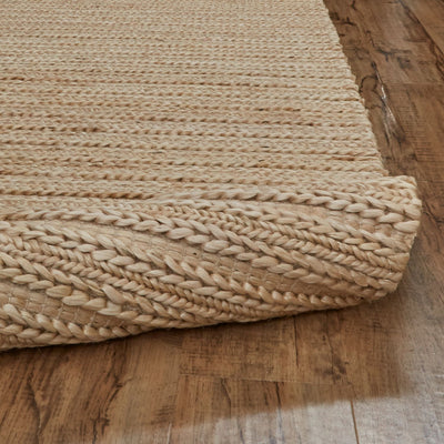 product image for Knox Hand Woven Straw Gold Rug by BD Fine Roll Image 1 24