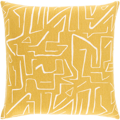 product image of Bogolani Cotton Mustard Pillow Flatshot Image 533