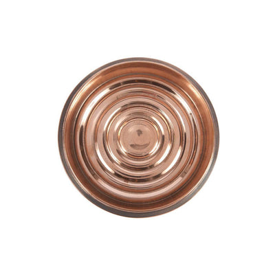 product image of copper coin edged bottle coaster design by sir madam 1 530