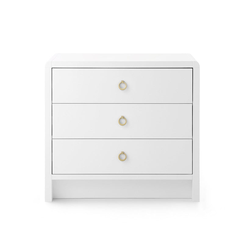 media image for Bryant 3-Drawer Side Table by Bungalow 5 231