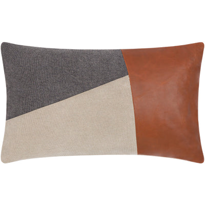 product image for Branson Cotton Dark Brown Pillow Flatshot Image 46