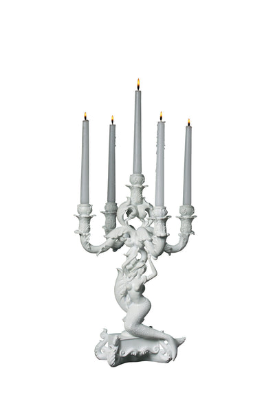 product image of burlesque white mermaid chandelier design by seletti 1 550