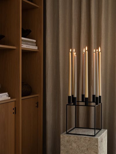 product image for Kubus Candle Holder New Audo Copenhagen Bl10001 28 60