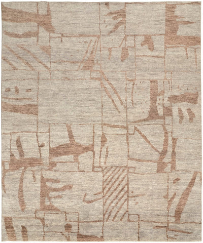 product image for sutton hand knotted tan rug by thom filicia x feizy t05t6003tan000j55 1 25