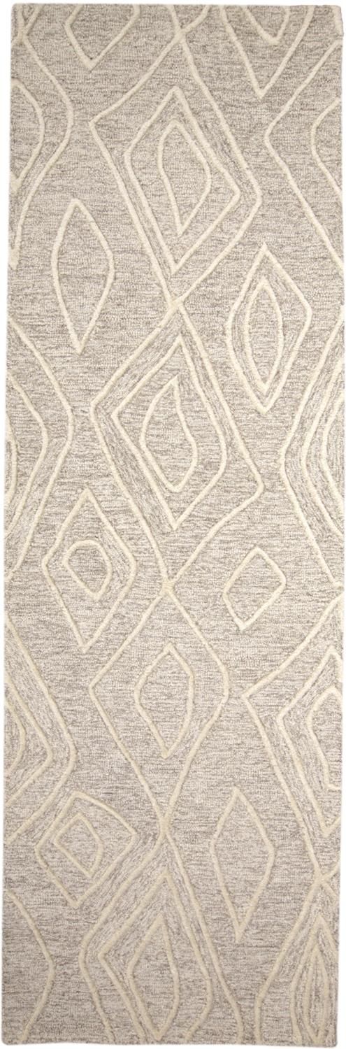 media image for Fadden Ivory and Tan Rug by BD Fine Flatshot Image 1 265