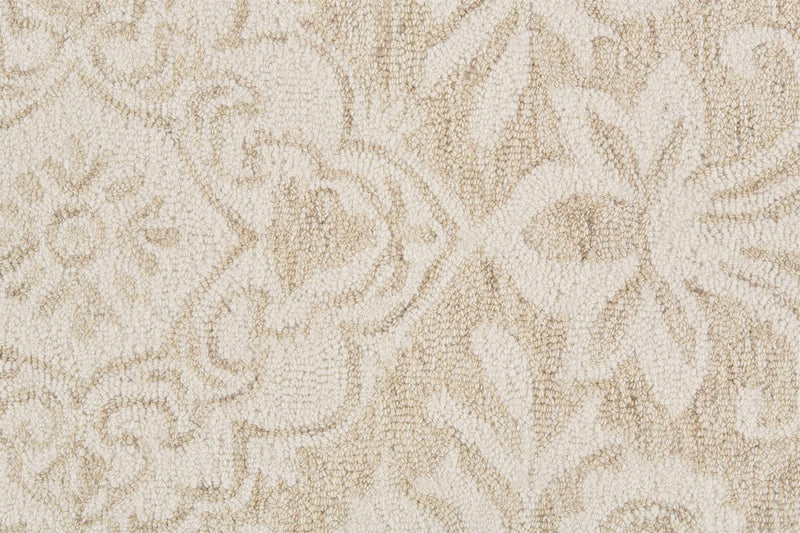 media image for Natal Hand Tufted Tan and Ivory Rug by BD Fine Texture Image 1 276