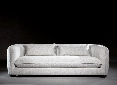 product image of Campbell Flannel Grey Sofa 1 552