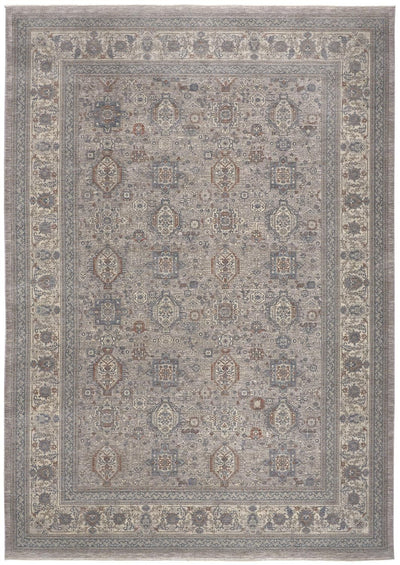 product image of Gilford Gray and Blue Rug by BD Fine Flatshot Image 1 543