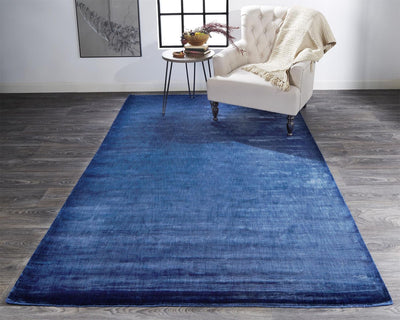 product image for Nantes Hand Woven Palace Blue Rug by BD Fine Roomscene Image 1 87