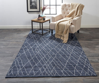 product image for Miska Blue and Ivory Rug by BD Fine Roomscene Image 1 58