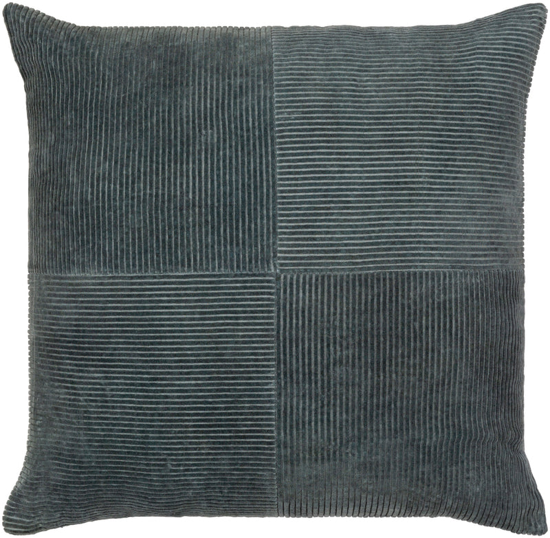 media image for corduroy quarters pillow kit by surya cdq002 1818d 1 236