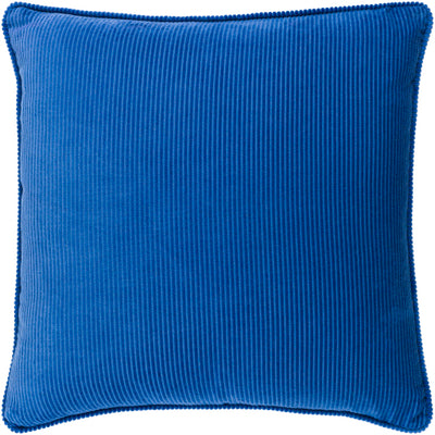 product image of Corduroy Cotton Dark Blue Pillow Flatshot Image 579