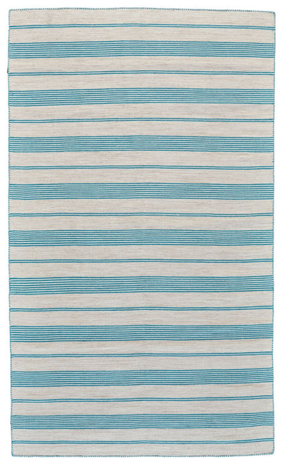 product image of Granberg Blue and Ivory Rug by BD Fine Flatshot Image 1 561