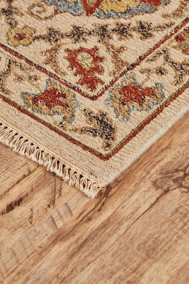 media image for Sulli Beige and Gold Rug by BD Fine Corner Image 1 287