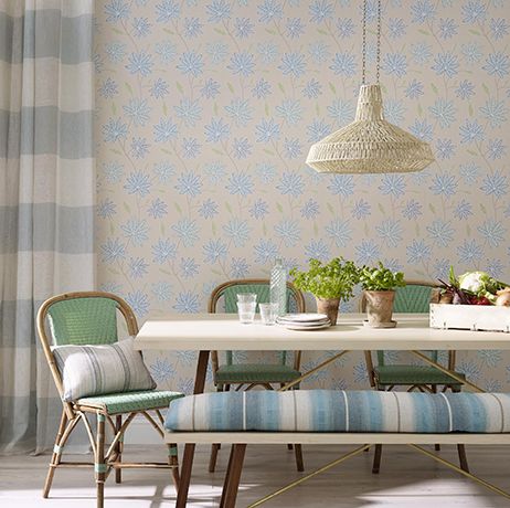 media image for Chenar Wallpaper in silver from the Persian Garden Collection by Osborne & Little 272