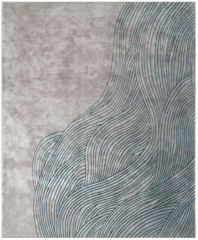 product image of Continua Laguna Hand Tufted Rug in Blue design by Second Studio 526
