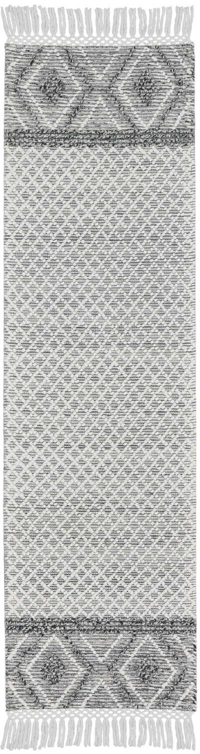 product image for series 3 handmade grey ivory rug by nourison 99446882813 redo 2 87