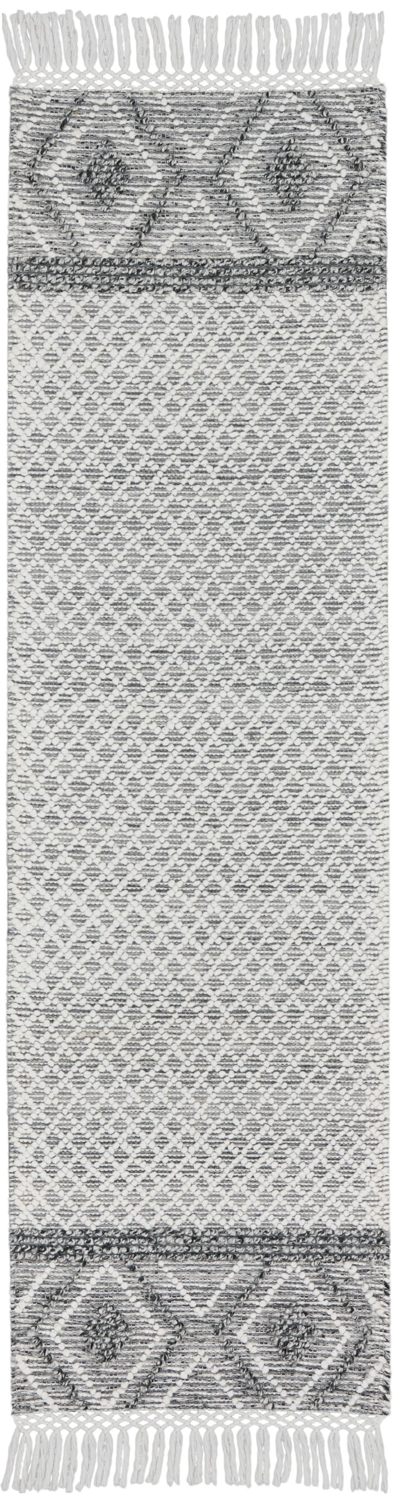 media image for series 3 handmade grey ivory rug by nourison 99446882813 redo 2 266