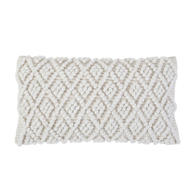 product image for Coco Hand Woven Pillow with Insert 1 35