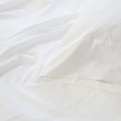 product image for cotton percale sheet set white 4 84